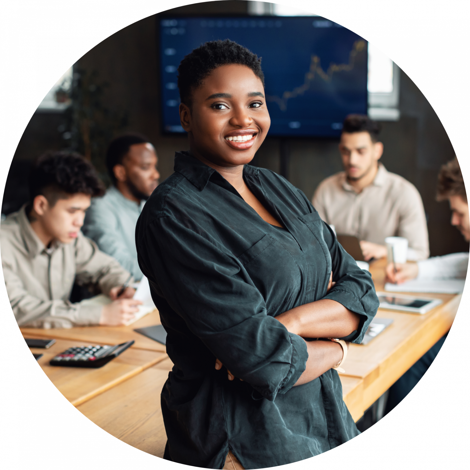 Non-binary executive circle